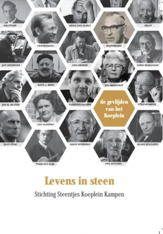 Levens in steen – Stichting Steentjes Koeplein Kampen – boek cover