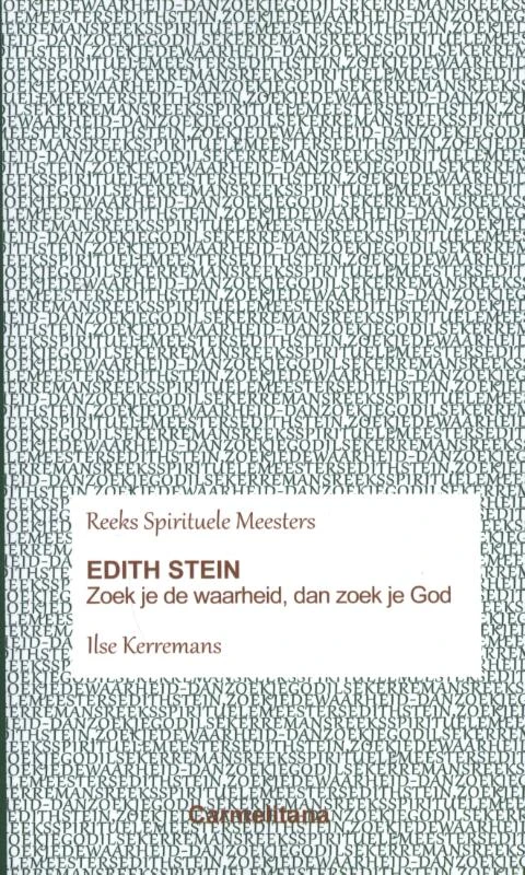 Edith Stein – Kerremans – boek cover