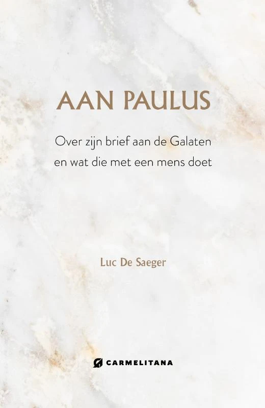 Aan Paulus – Luc De Saeger – boek cover