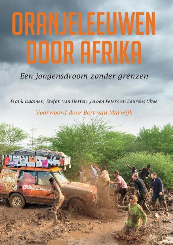 Oranjeleeuwen door Afrika – Frank Daamen – boek cover