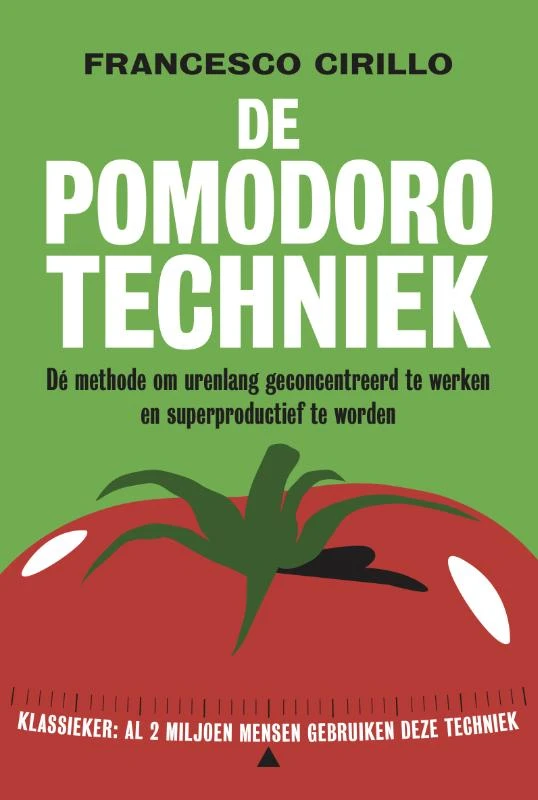 De pomodoro-techniek – Francesco Cirillo – boek cover