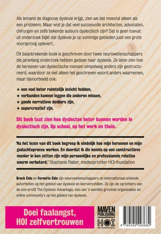 Dyslexie als kans – Brock L. Eide – boek cover