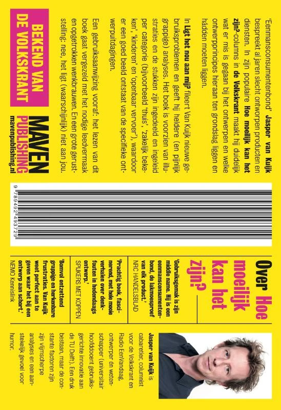 Ligt het nou aan mij? – Jasper van Kuijk – boek cover