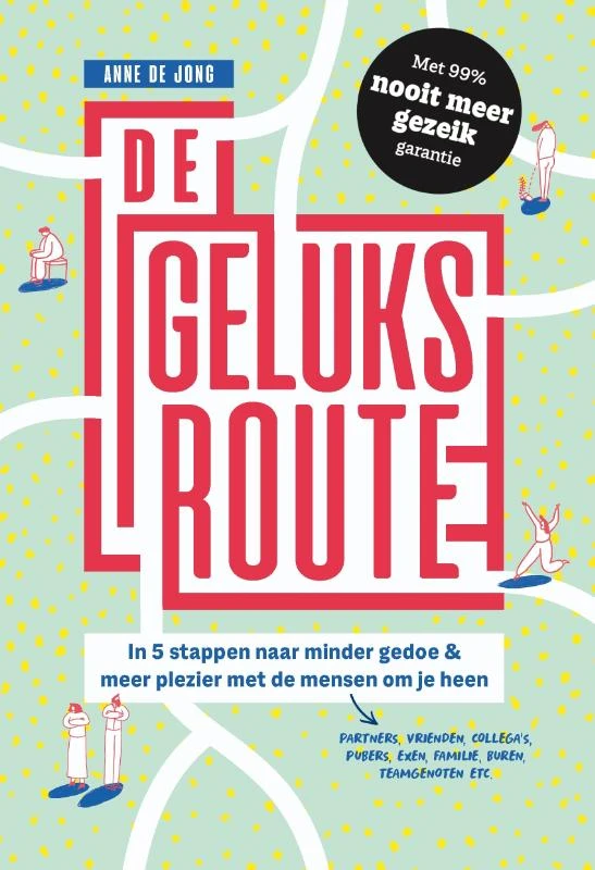 De geluksroute – Anne de Jong – boek cover