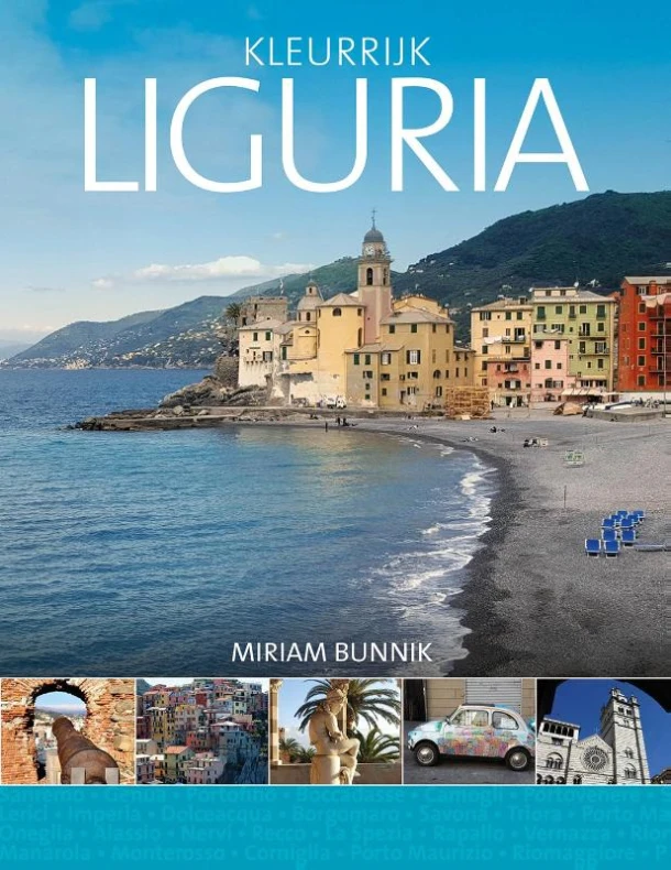 Kleurrijk Liguria – Miriam Bunnik – boek cover