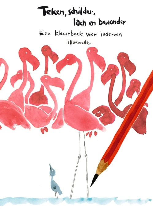 Teken, schilder. lach en bewonder – Daniel Müller – boek cover