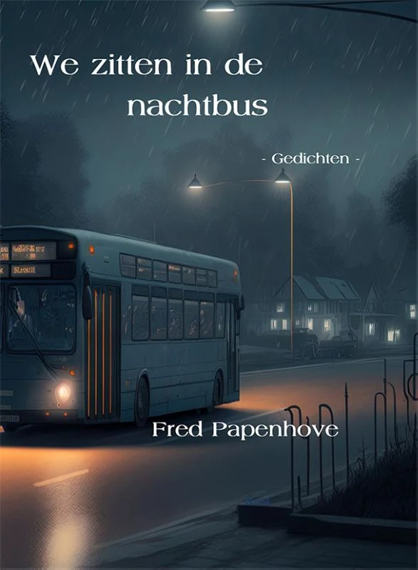 We zitten in de nachtbus – Fred Papenhove – boek cover