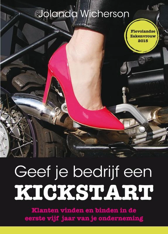 Geef je bedrijf een kickstart – Jolanda Wicherson – boek cover