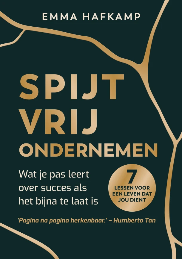 Spijtvrij ondernemen – Emma Hafkamp – boek cover