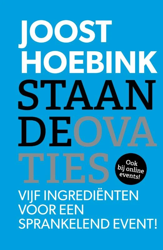Staande ovaties – Joost Hoebink – boek cover