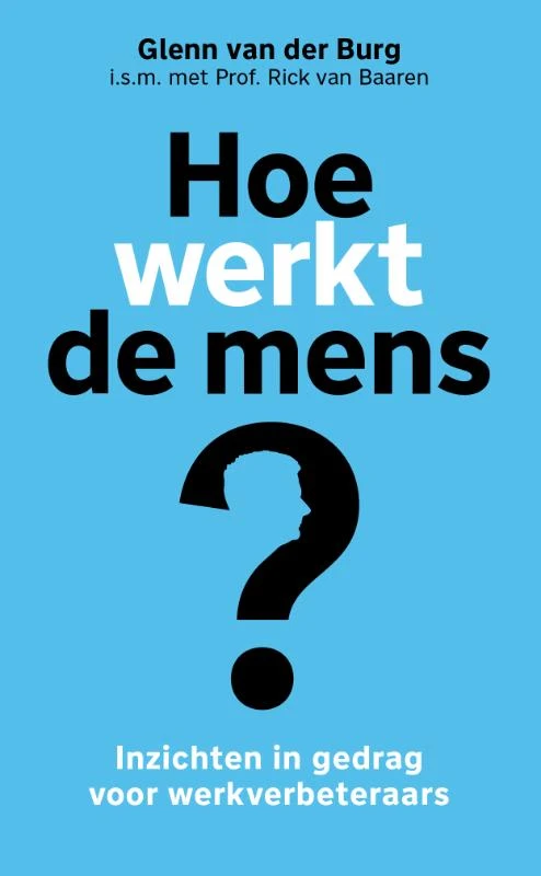 Hoe werkt de mens? – Glenn van der Burg – boek cover