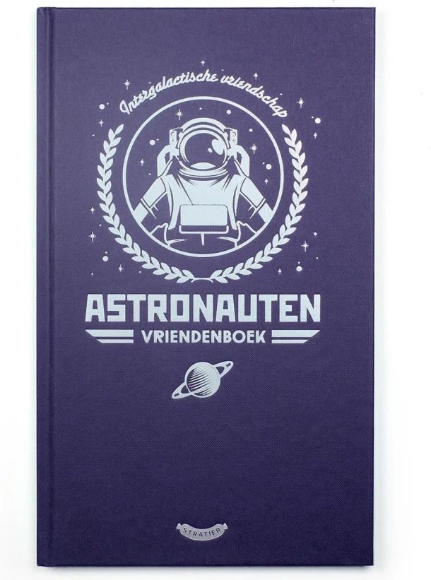 Astronauten vriendenboek – Dieter Coppens – boek cover