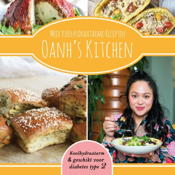 Meer Koolhydraatarme Recepten Oanh's Kitchen – Oanh Ha Thi Ngoc – boek cover