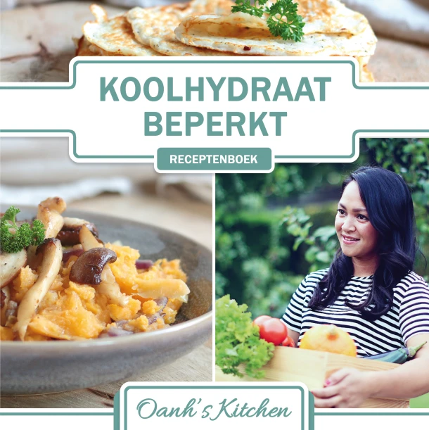 Koolhydraatbeperkt Receptenboek – Oanh Ha Thi Ngoc – boek cover