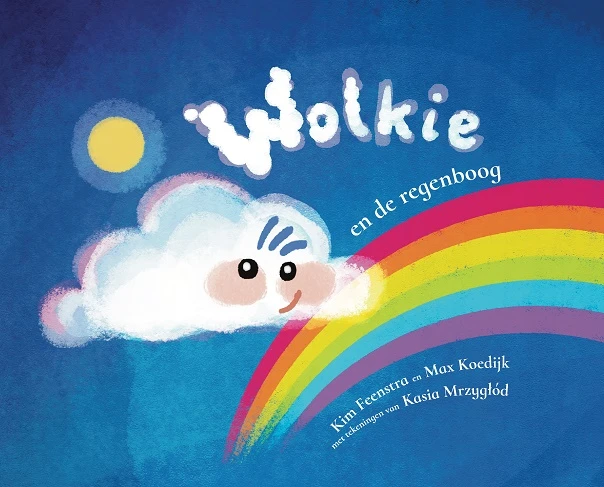 Wolkie en de regenboog – Kim Feenstra – boek cover