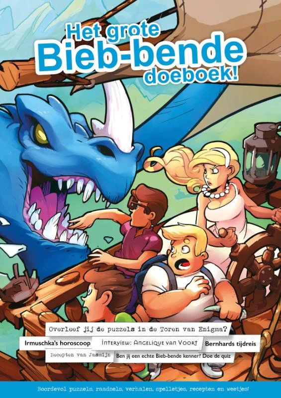 Het grote Bieb-bende doeboek! – Michael Reefs – boek cover
