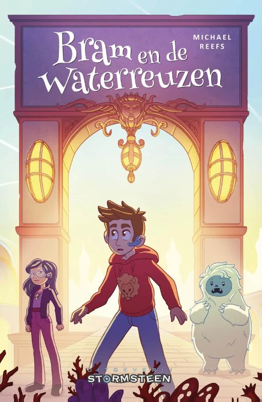 Bram en de Waterreuzen – Michael Reefs – boek cover