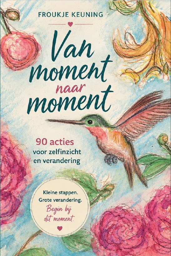 Van moment naar moment – Froukje Keuning – boek cover