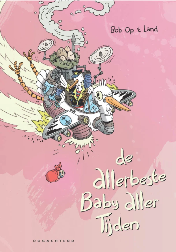 De allerbeste baby aller tijden – Bob Op‘t Land – boek cover