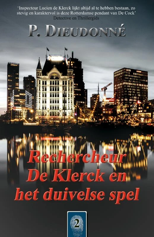 Rechercheur De Klerck en het duivelse spel – P. Dieudonné – boek cover