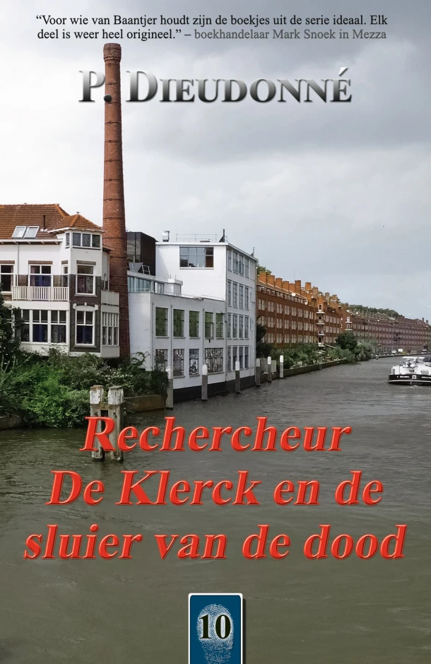 Rechercheur De Klerck en de sluier van de dood – P. Dieudonné – boek cover