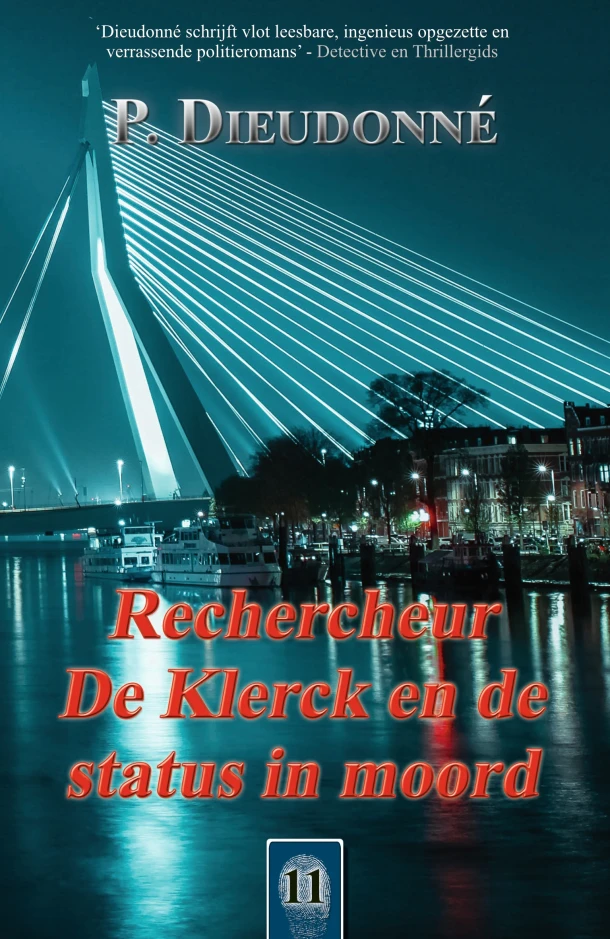 Rechercheur De Klerck en de status in moord – P. Dieudonné – boek cover