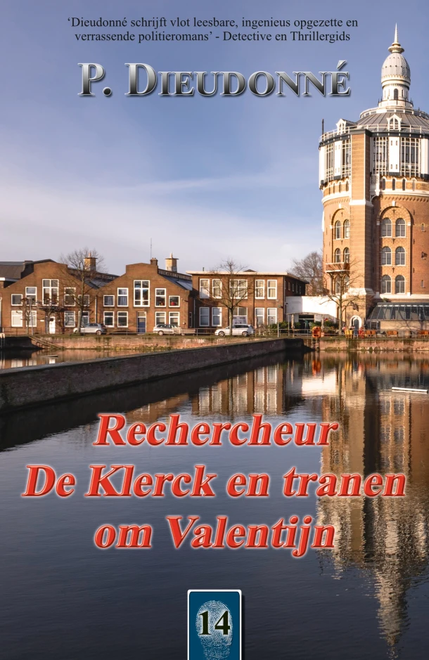 Rechercheur De Klerck en tranen om Valentijn – P. Dieudonné – boek cover