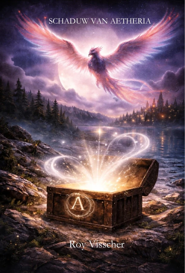 Schaduw van Aetheria – Roy Visscher – boek cover