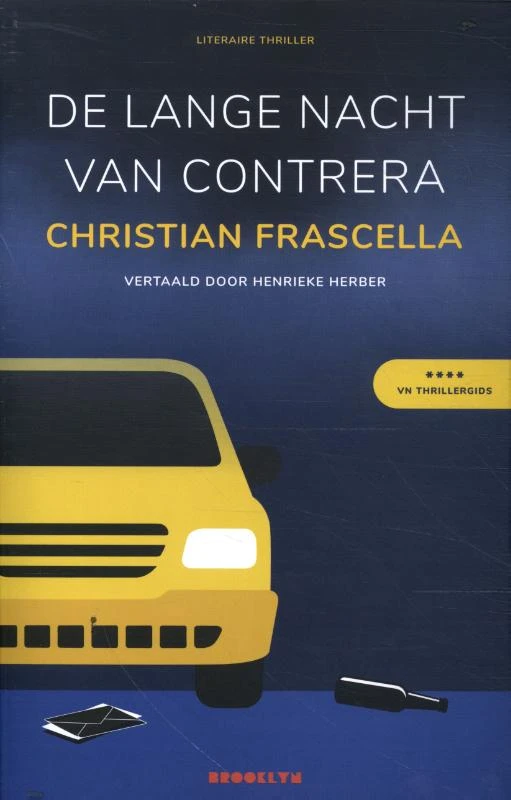 De lange nacht van Contrera – Christian Frascella – boek cover