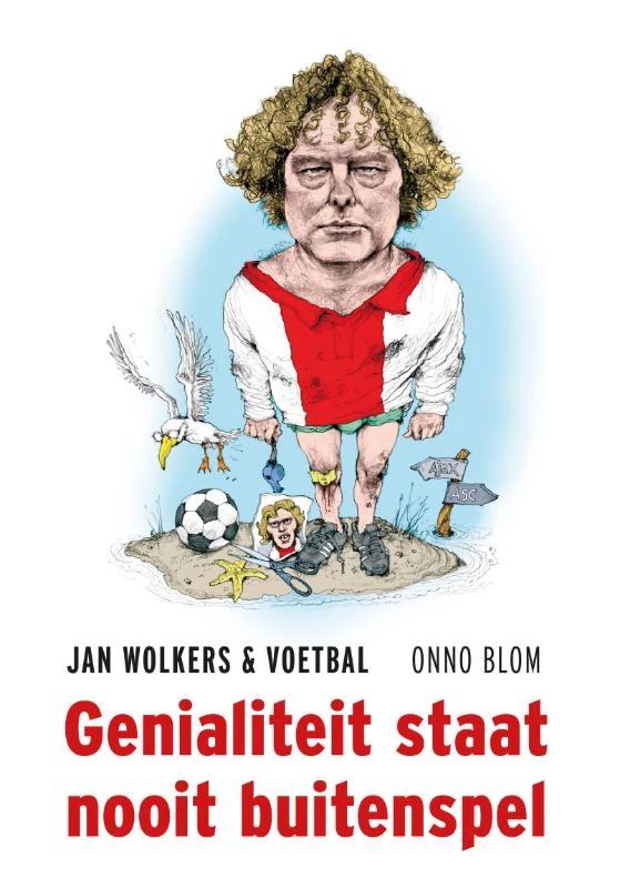 Genialiteit staat nooit buitenspel – Onno Blom – boek cover