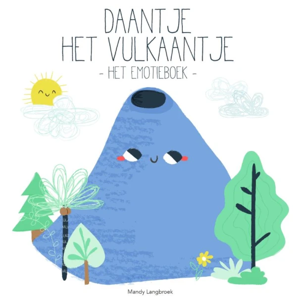 Daantje het Vulkaantje – Mandy Langbroek – boek cover