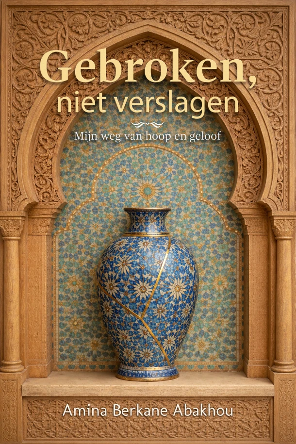 Gebroken, niet verslagen – Amina Berkane Abakhou – boek cover