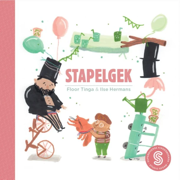 Stapelgek/Help, ik heb de babyblues! – Floor Tinga – boek cover