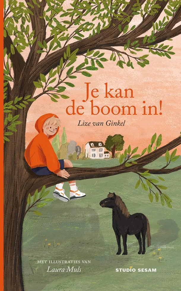 Je kan de boom in! – Lize Van Ginkel – boek cover