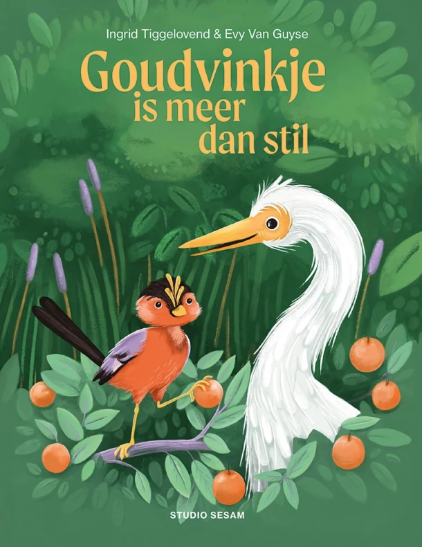 Goudvinkje is meer dan stil – Ingrid Tiggelovend – boek cover