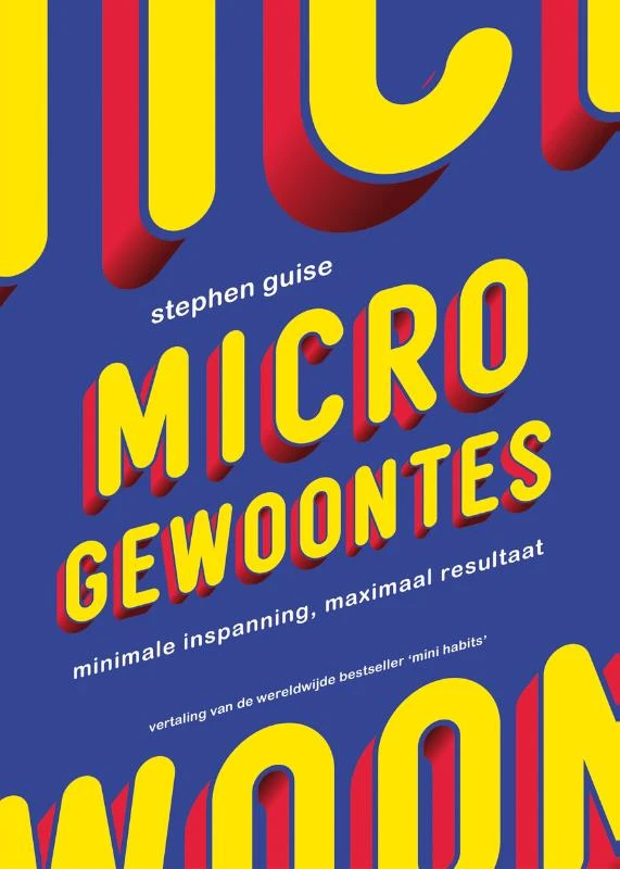 Micro gewoontes – Stephen Guise – boek cover