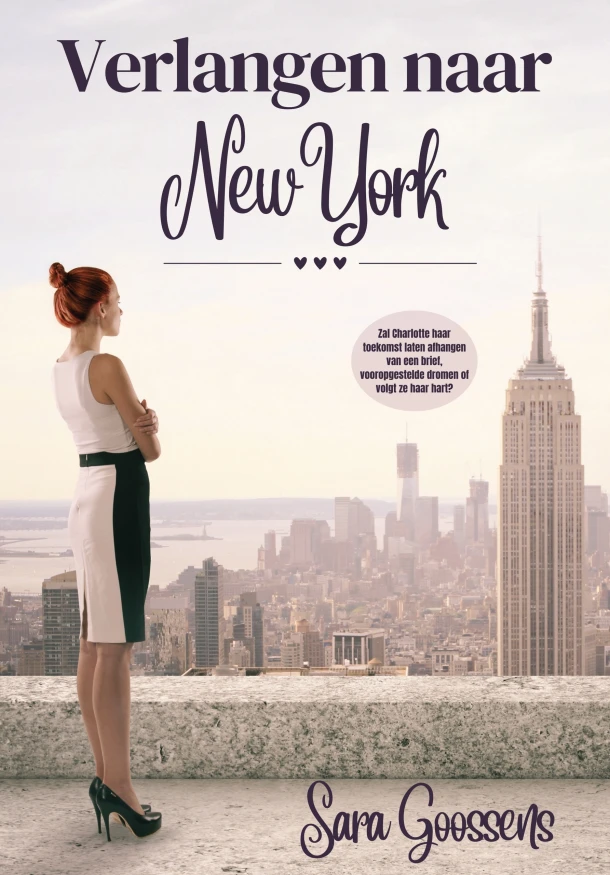 Verlangen naar New York – Sara Goossens – boek cover