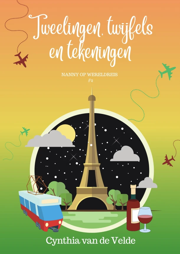 Tweelingen, twijfels en tekeningen – boek cover