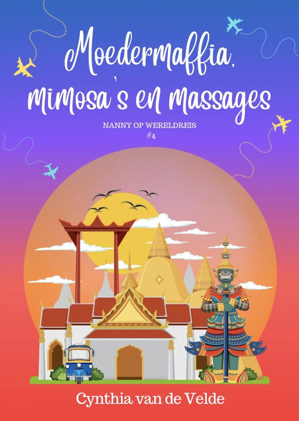 Moedermaffia, mimosa's en massages – boek cover