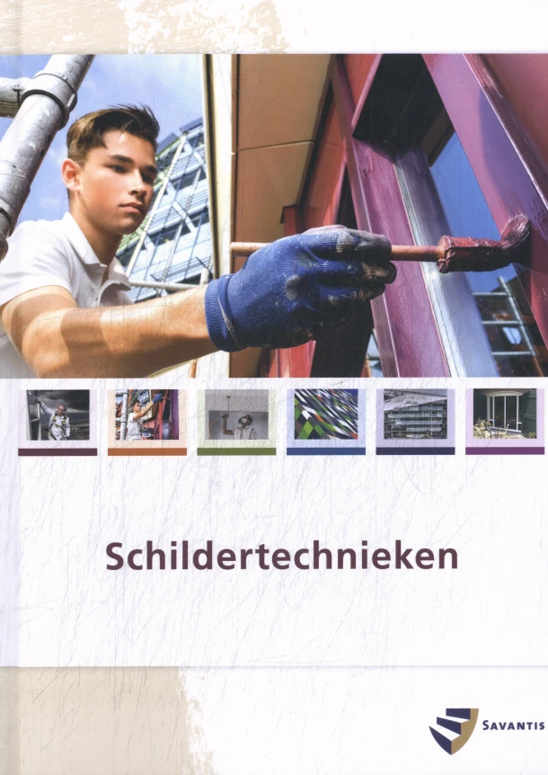 Schildertechnieken ā Savantis ā boek cover