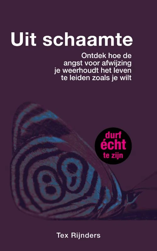 Uit schaamte – Tex Rijnders – boek cover
