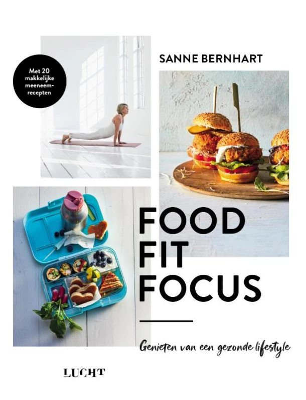 Food fit focus – Sanne Bernhart – boek cover