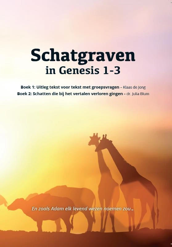Schatgraven in Genesis 1-3 – Klaas de Jong – boek cover