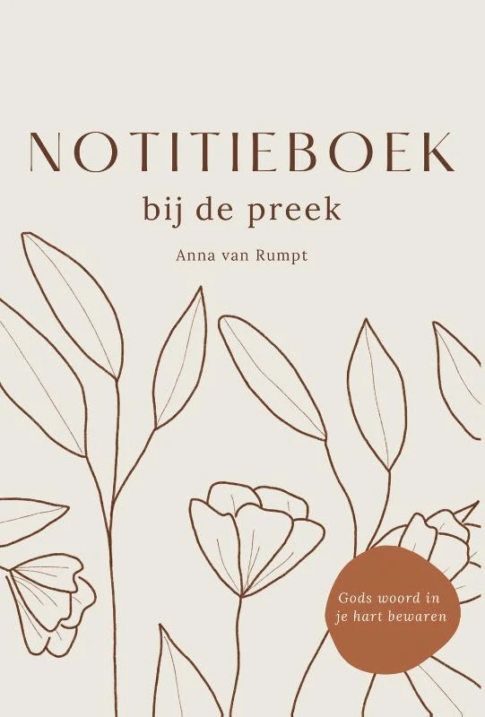 Notitieboek bij de preek – Anna van Rumpt – boek cover