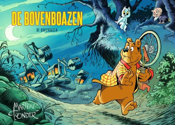 De Bovenboazen / De Bovenbazen – Marten Toonder – boek cover