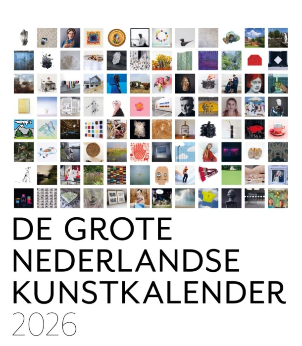 De Grote Nederlandse Kunstkalender 2026 – boek cover
