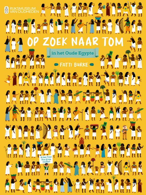 Op zoek naar Tom in het oude Egypte – Fatti Burke – boek cover