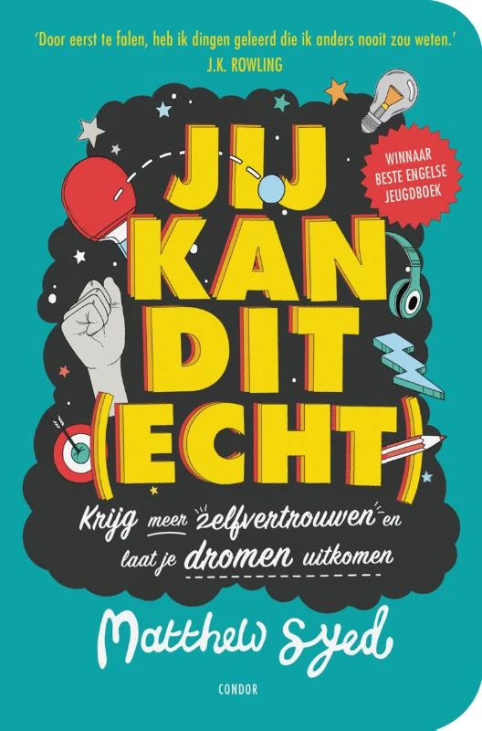 Jij kan dit (echt) – Matthew Syed – boek cover