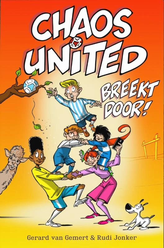 Chaos United breekt door! – Gerard van Gemert – boek cover