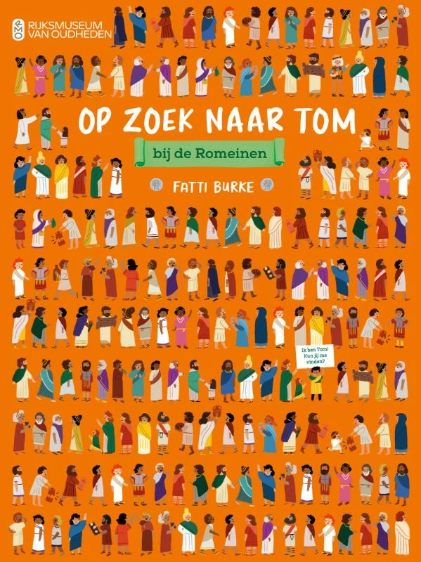 Op zoek naar Tom bij de Romeinen – Fatti Burke – boek cover
